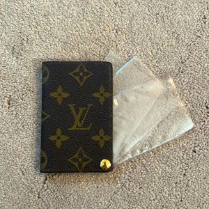 Vintage Louis Vuitton credit card holder!